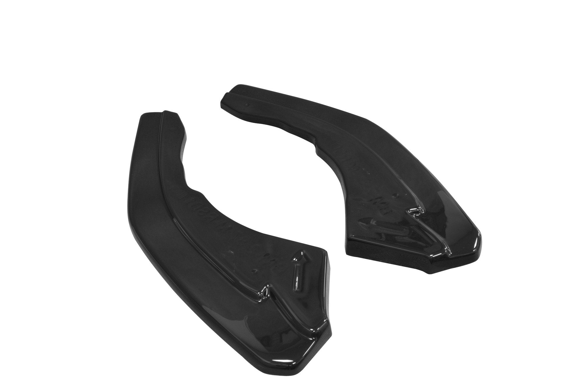 Maxton Design Heck Ansatz Flaps Diffusor passend für BMW M2 (F87) COUPÉ schwarz Hochglanz