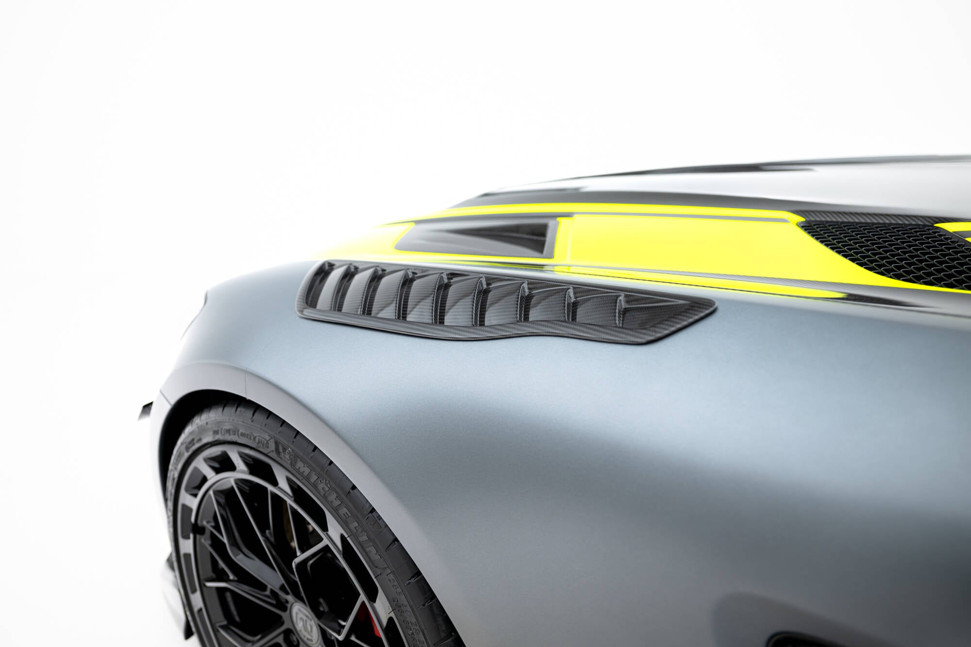 Maxton Design Prepreg Carbon Fiber Front Bumper Side Vents Mercedes-AMG GT C C190 Facelift für Mercedes-Benz AMG GT C190 Facelift