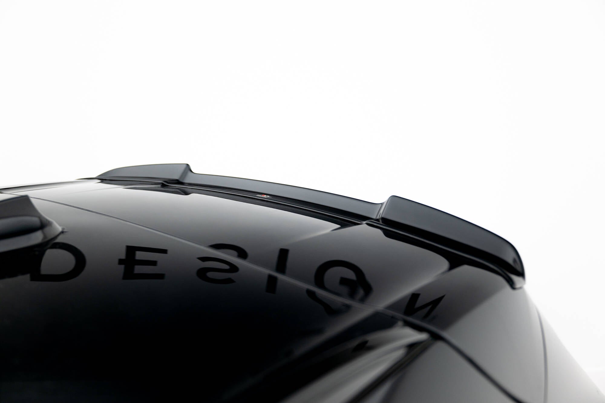 Maxton Design Spoiler CAP passend für for V.1 BMW X5 G05 M-Paket schwarz Hochglanz