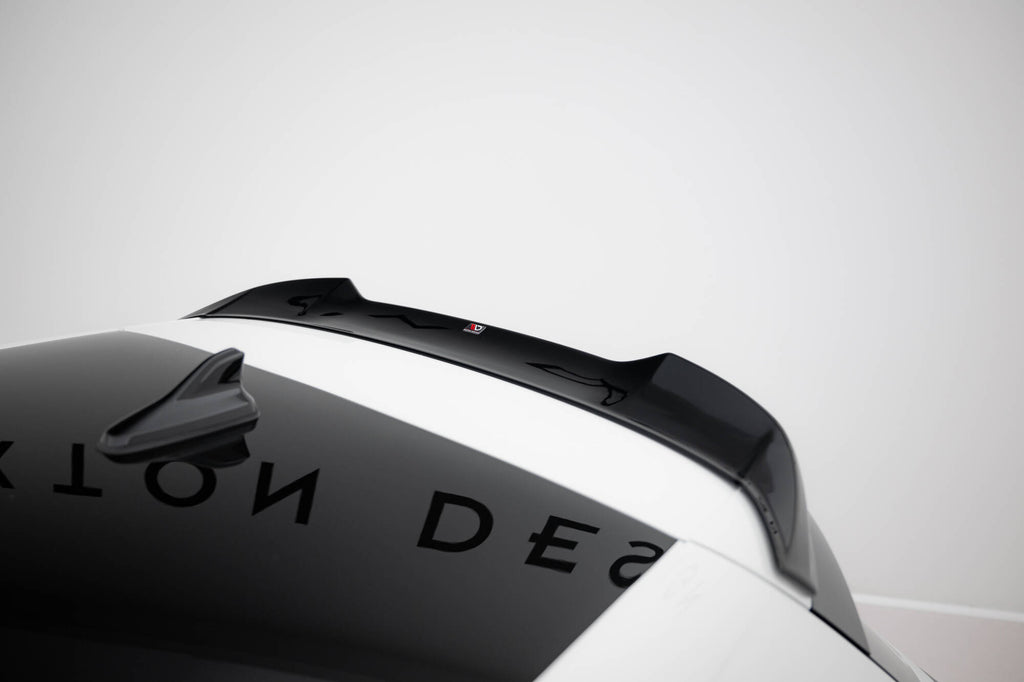 Maxton Design Spoiler CAP 3D passend für VW Golf GTI / GTE / GTD / R-Line / R Mk8 schwarz Hochglanz