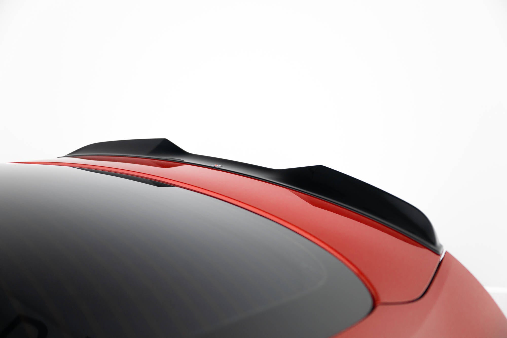 Maxton Design Spoiler CAP 3D passend für Audi A5 Sportback S-Line / S5 8T / 8T Facelift schwarz Hochglanz
