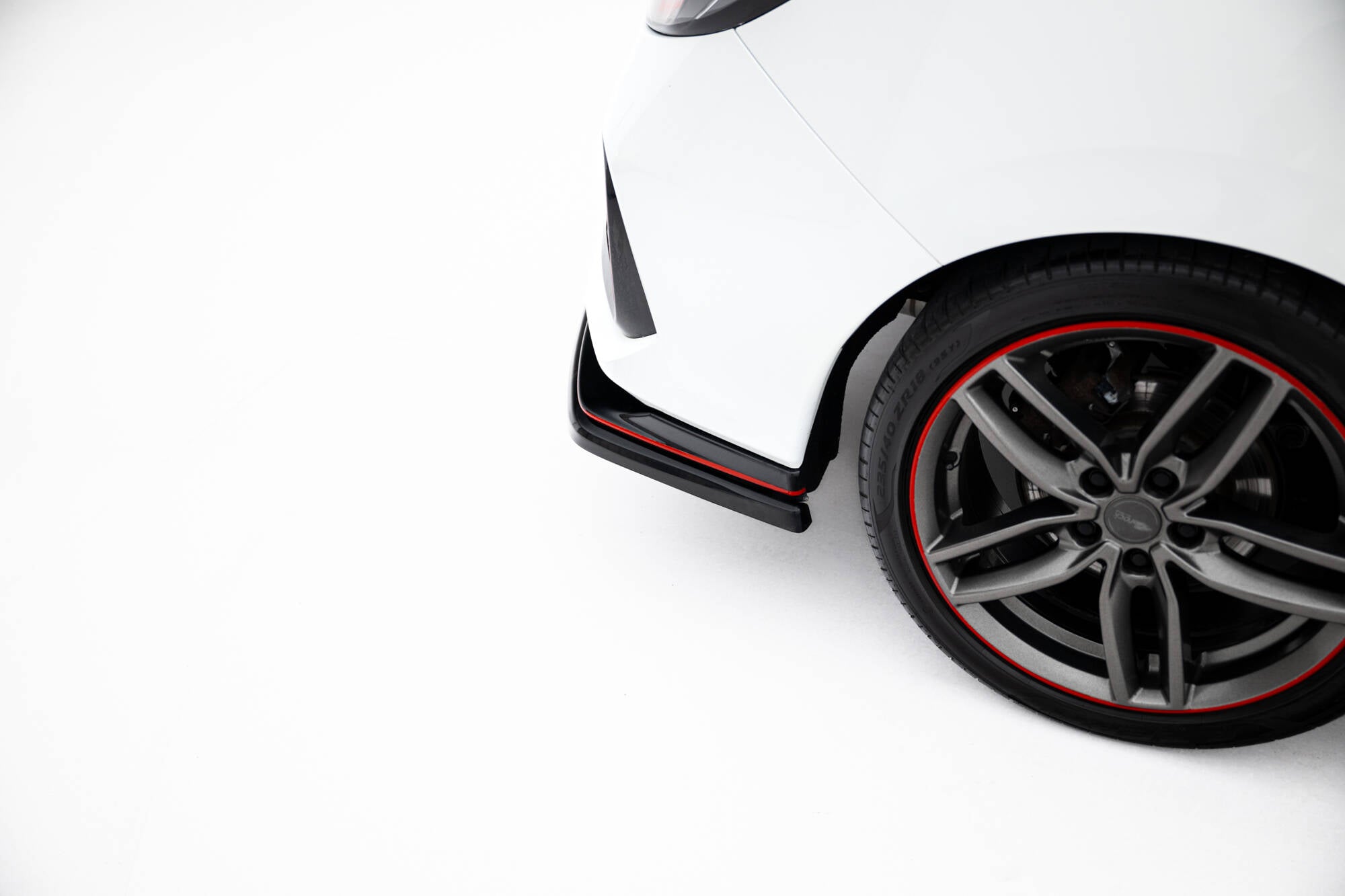 Maxton Design Heckansatz Honda Civic Sport Mk 10 schwarz Hochglanz für Honda Civic Mk10