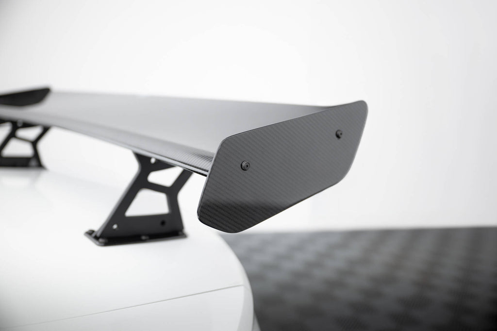 Maxton Design Carbon Spoiler With Internal Brackets Uprights VW Jetta GLI Mk7 für Volkswagen Jetta Mk7