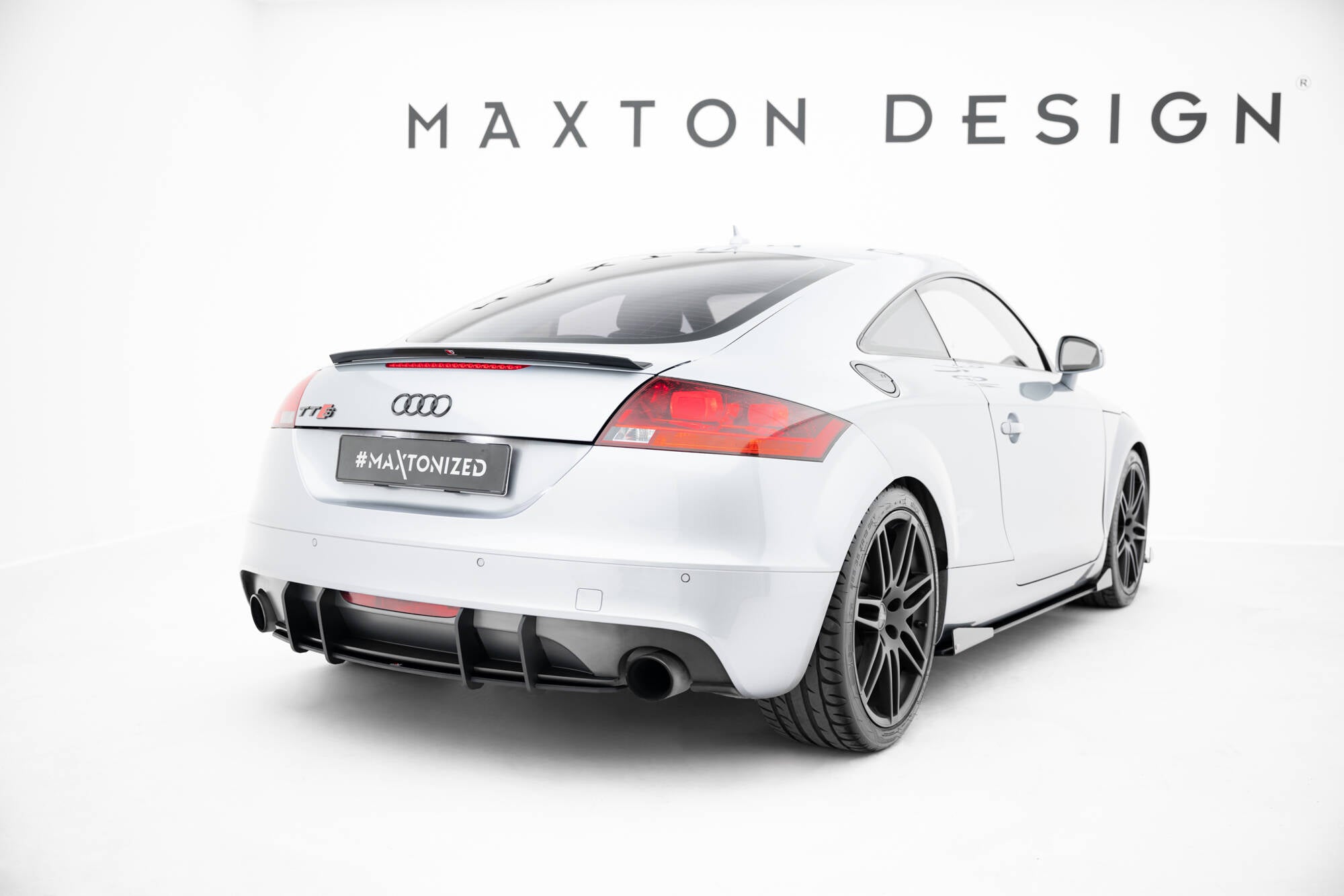 Maxton Design Street Pro Heckschürze passend für Audi TT S-Line 8J Facelift