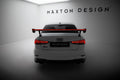 Maxton Design Carbon Spoiler With External Brackets Uprights + LED Audi A3 / A3 S-Line / S3 / RS3 Limousine 8V / 8V Facelift für Audi A3