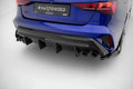 Maxton Design Diffusor Heck Ansatz für Audi S3 Limousine 8Y Facelift