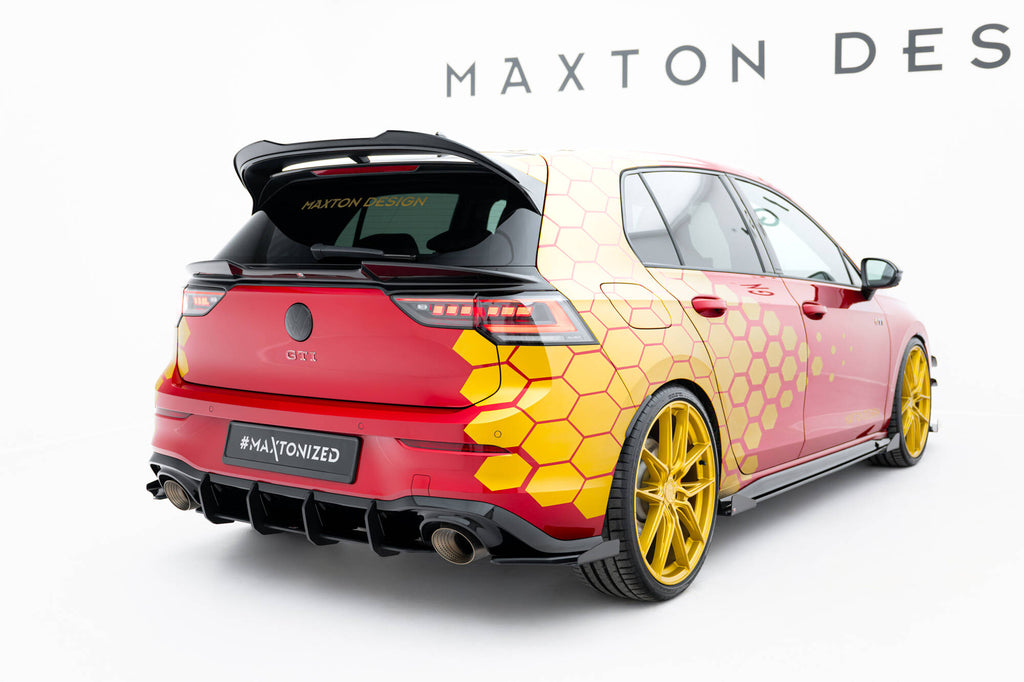 Maxton Design Street Pro Heckschürze V.2 passend für VW Golf GTI Clubsport Mk8 Facelift