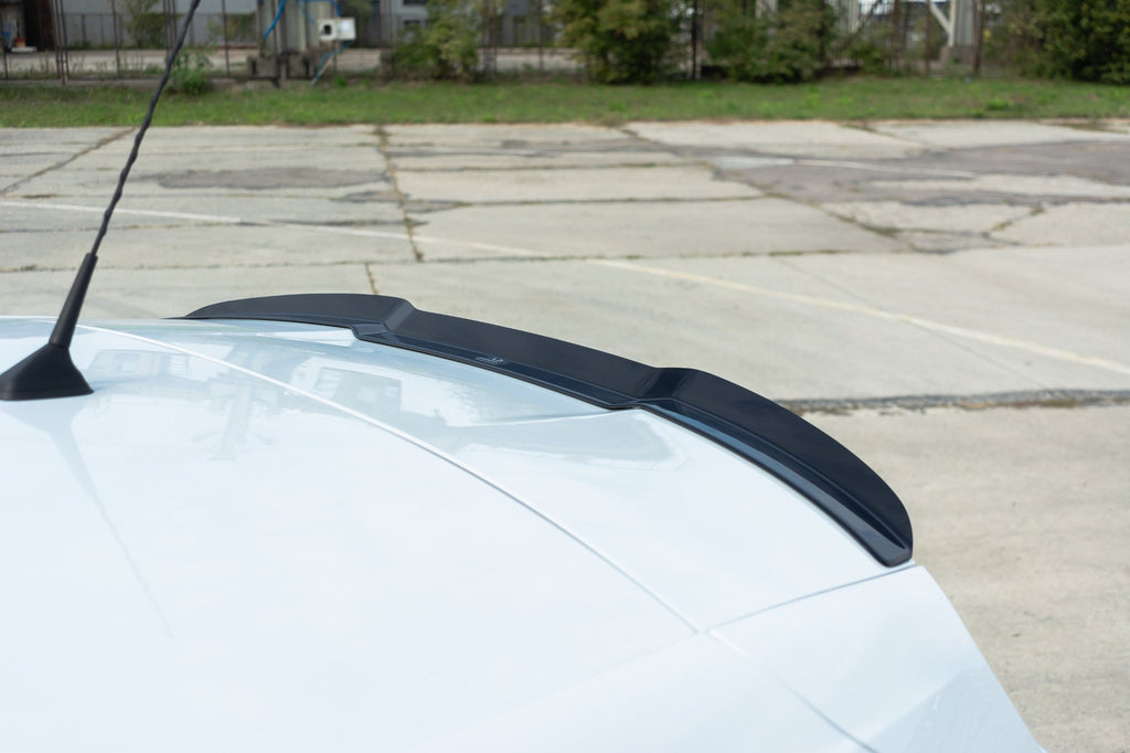Maxton Design Spoiler CAP passend für Renault Megane IV RS schwarz Hochglanz