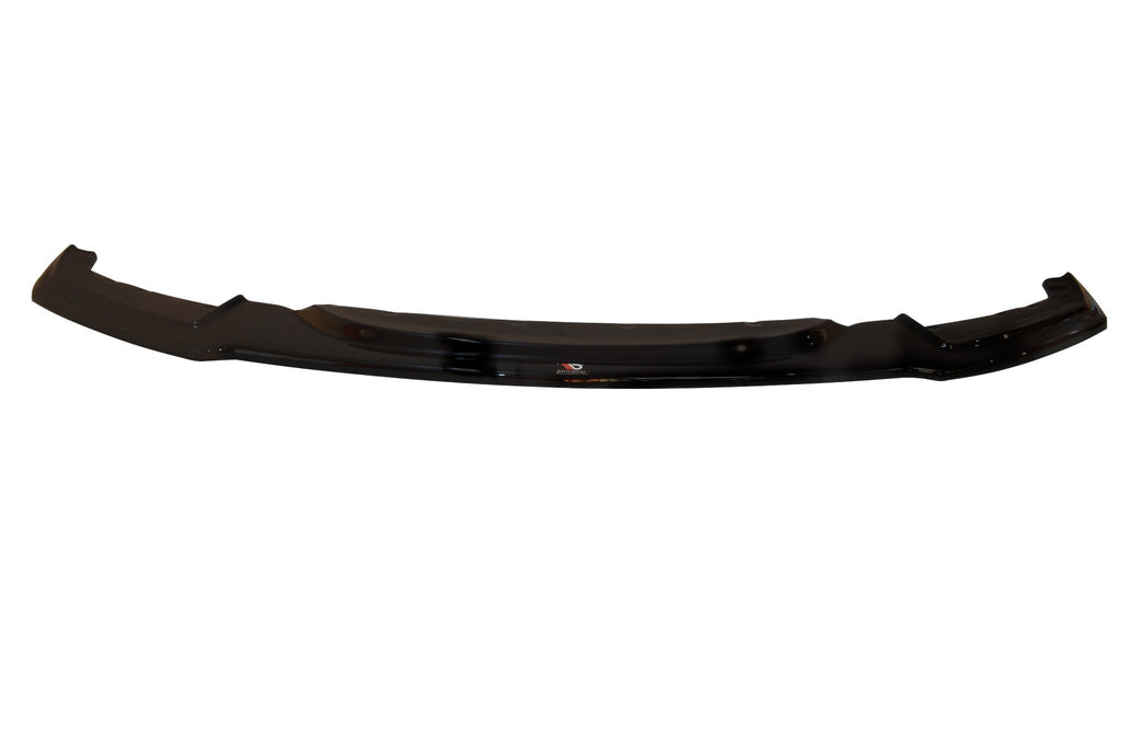 Maxton Design Street+ Spoilerlippe Front Ansatz passend für BMW 3er M-Paket F30 / F30 Facelift schwarz Hochglanz