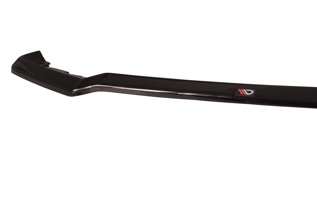 Maxton Design Street+ Spoilerlippe Front Ansatz V.3 passend für Subaru BRZ Mk1 Facelift schwarz Hochglanz