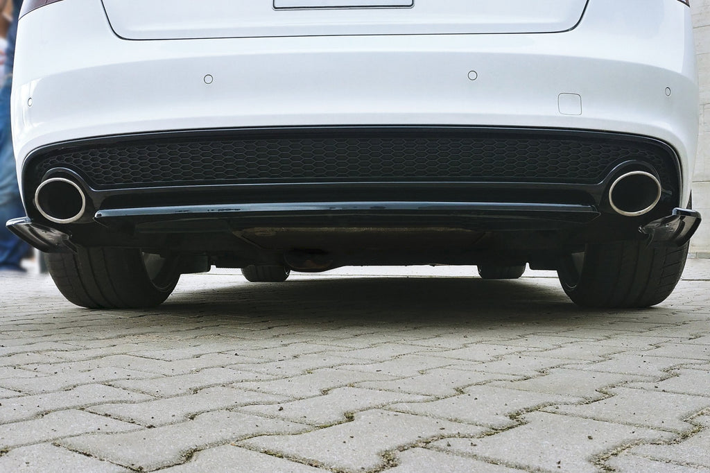 Maxton Design Heckansatz Audi A5 S-Line 8T Facelift schwarz Hochglanz für Audi A5 / S5 / RS5