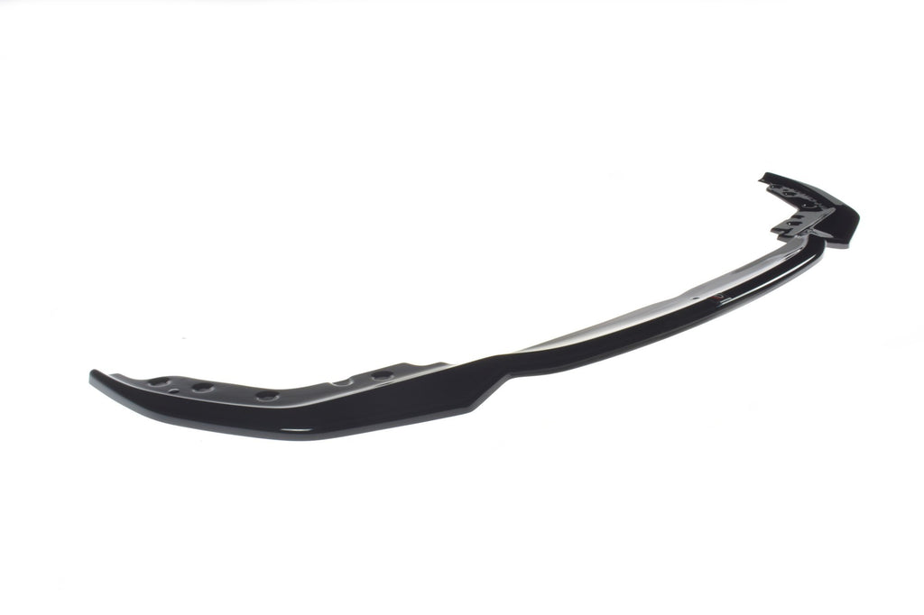 Maxton Design Street+ Spoilerlippe Front Ansatz V.2 passend für BMW 3er M-Paket G20 schwarz Hochglanz