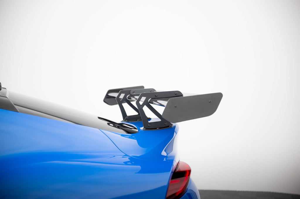 Maxton Design Carbon Spoiler With Upper Swan Mounting Toyota Supra Mk5 für Toyota Supra Mk5