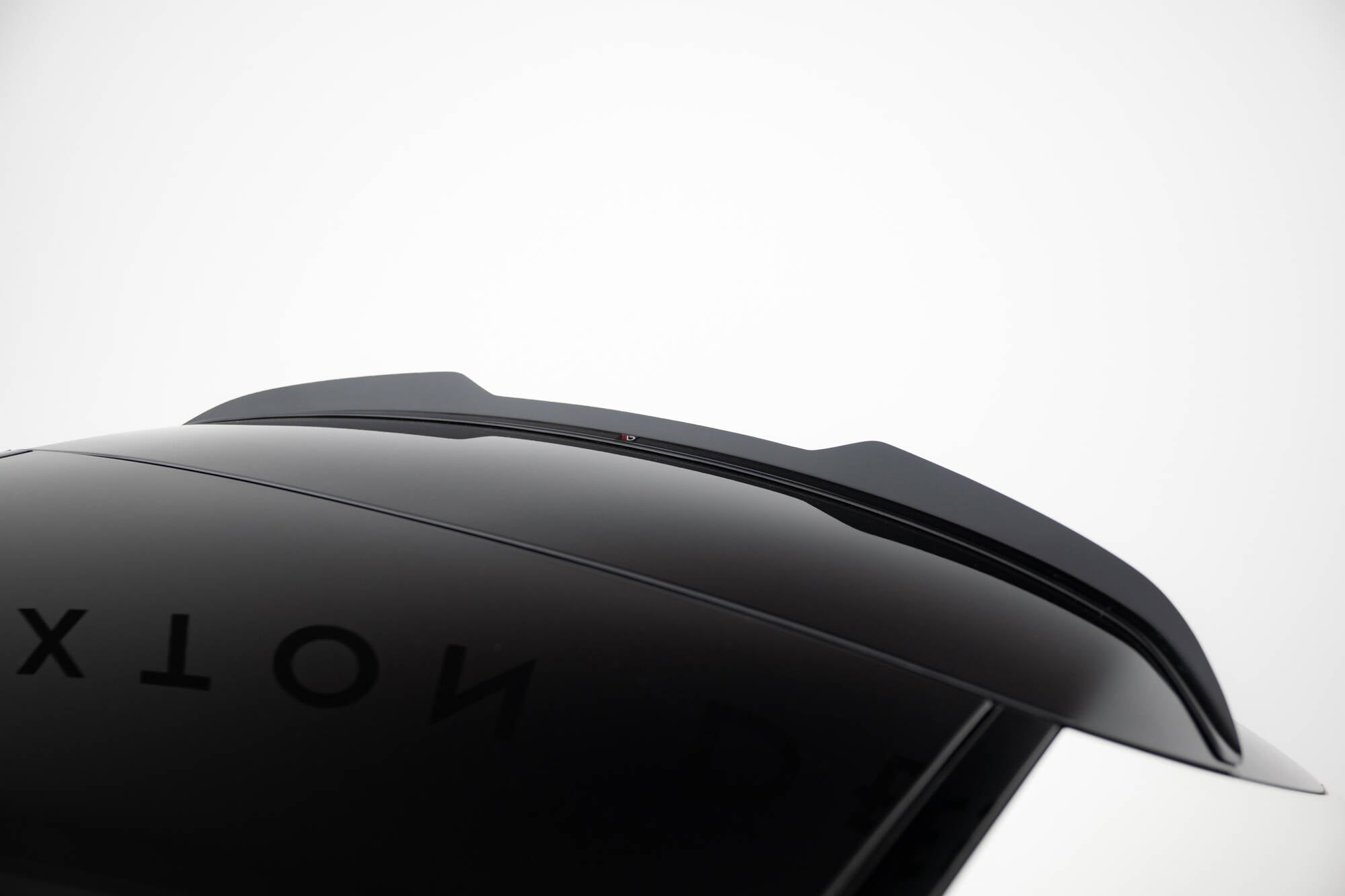 Maxton Design Spoiler CAP passend für Mercedes-Benz CLA Shooting Brake 45 AMG / AMG-Line C117 schwarz Hochglanz