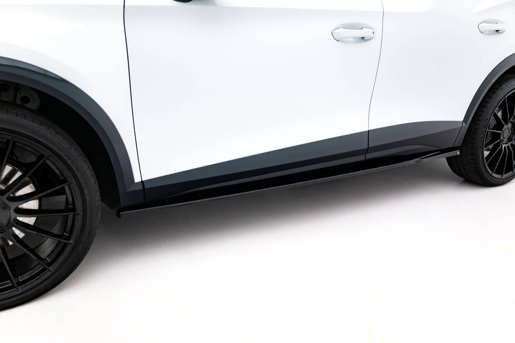 Maxton Design Street+ Seitenschweller Leisten passend für V.1 passend für Cupra Formentor Mk1 Facelift schwarz Hochglanz