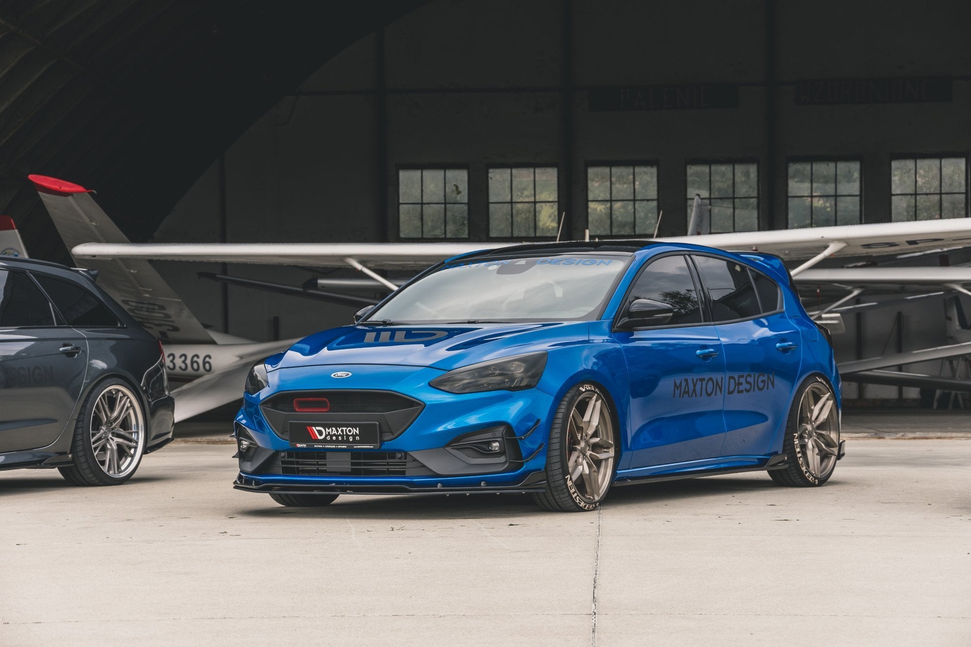 Maxton Design Street+ Seitenschweller Leisten passend für Ford Focus ST / ST-Line Mk4