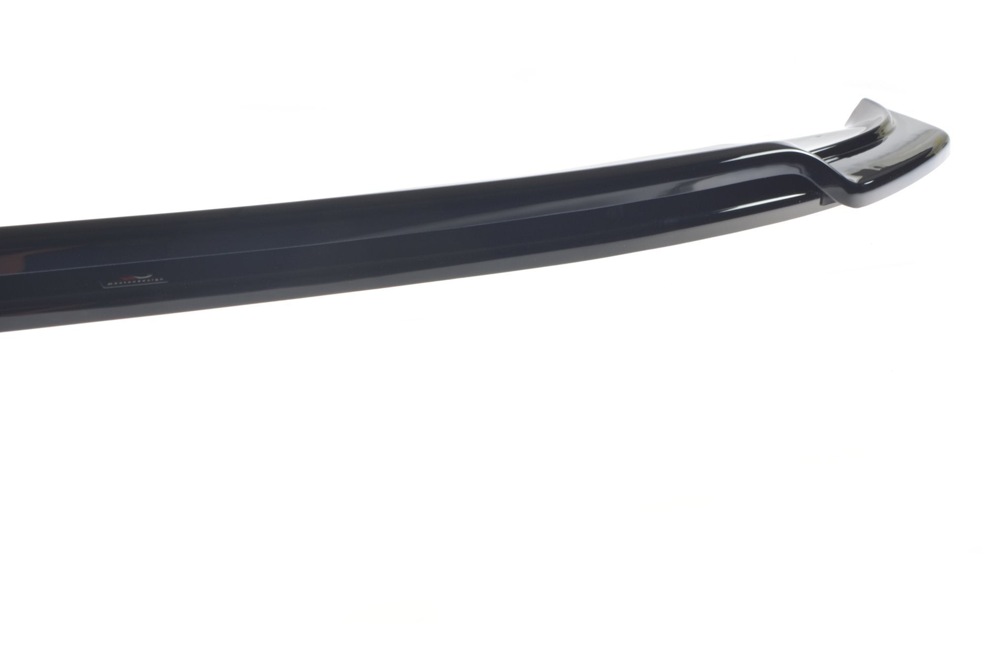 Maxton Design Street+ Spoilerlippe Front Ansatz V.2 passend für Tesla Model 3 schwarz Hochglanz