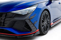 Maxton Design Stoßstangen Flaps Wings vorne Canards passend für Hyundai Elantra N Mk7