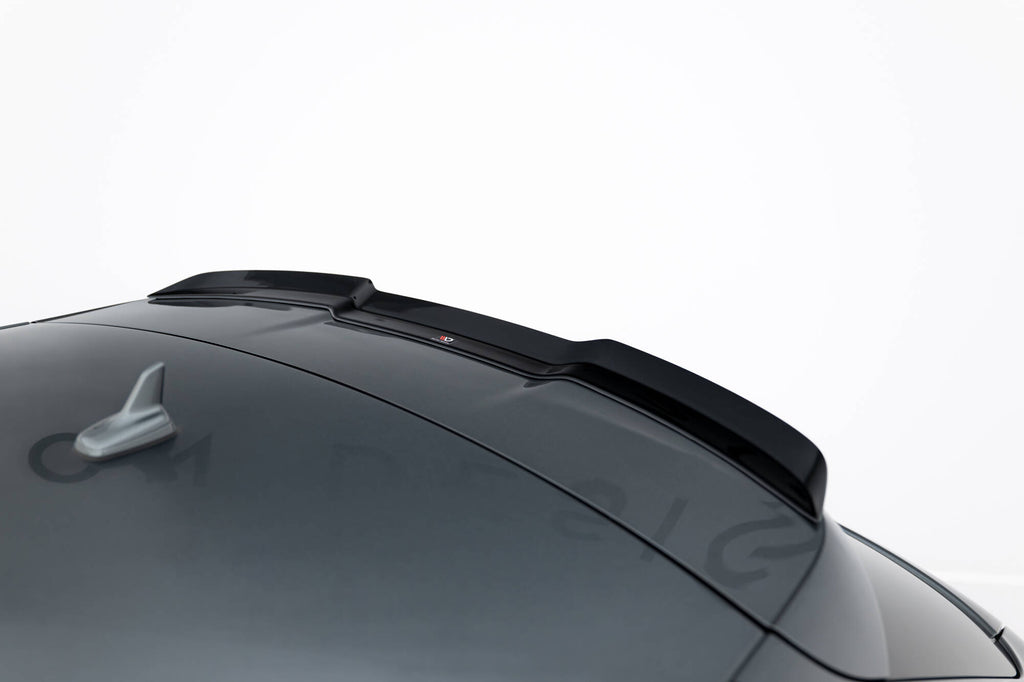 Maxton Design Spoiler CAP passend für Audi A6 S-Line / S6 Avant C7 / C7 Facelift schwarz Hochglanz