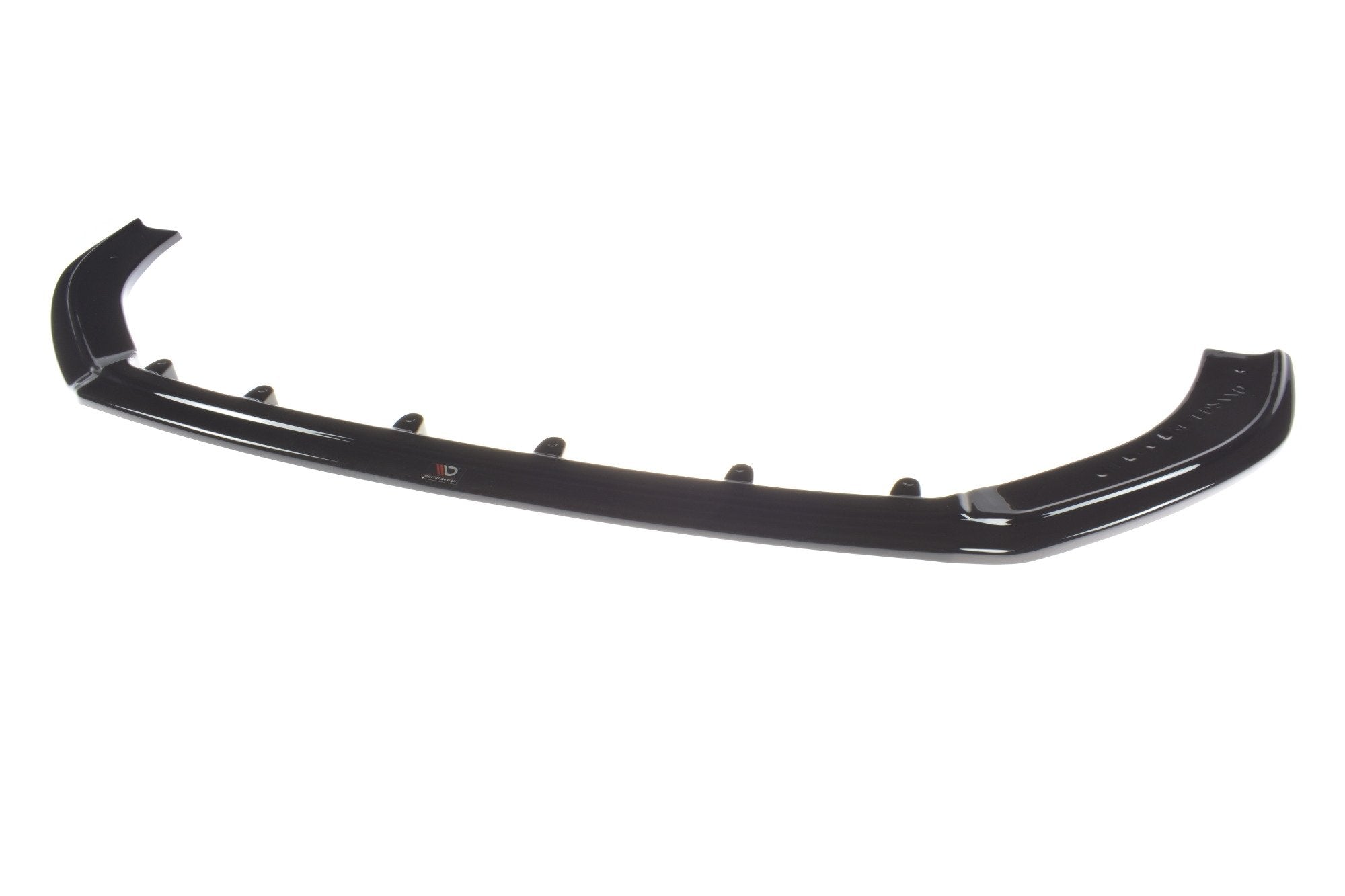 Maxton Design Street+ Spoilerlippe Front Ansatz V.2 passend für Audi RS3 Sportback 8V Facelift schwarz Hochglanz