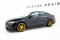 Maxton Design Street+ Seitenschweller Leisten passend für V.1 passend für Skoda Octavia RS Liftback / Combi Mk4 Facelift schwarz Hochglanz