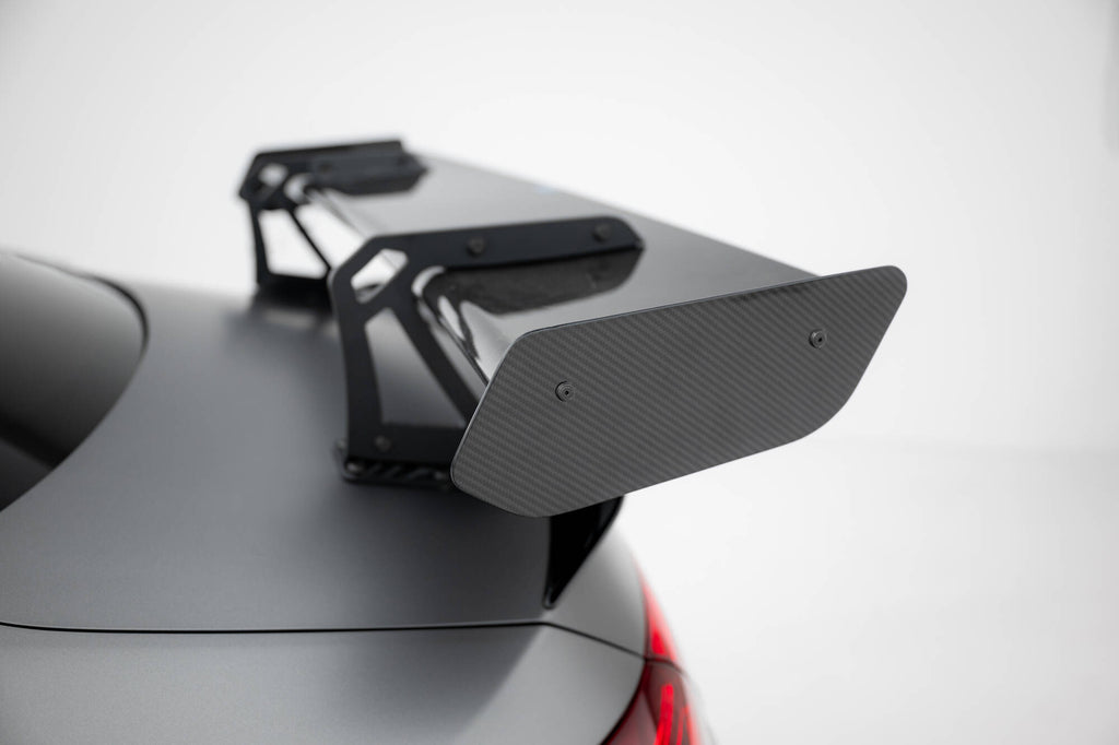 Maxton Design Carbon Spoiler With Upper Swan Mounting Mercedes-Benz CLA Coupe C118 / C118 Facelift für Mercedes-Benz CLA C118