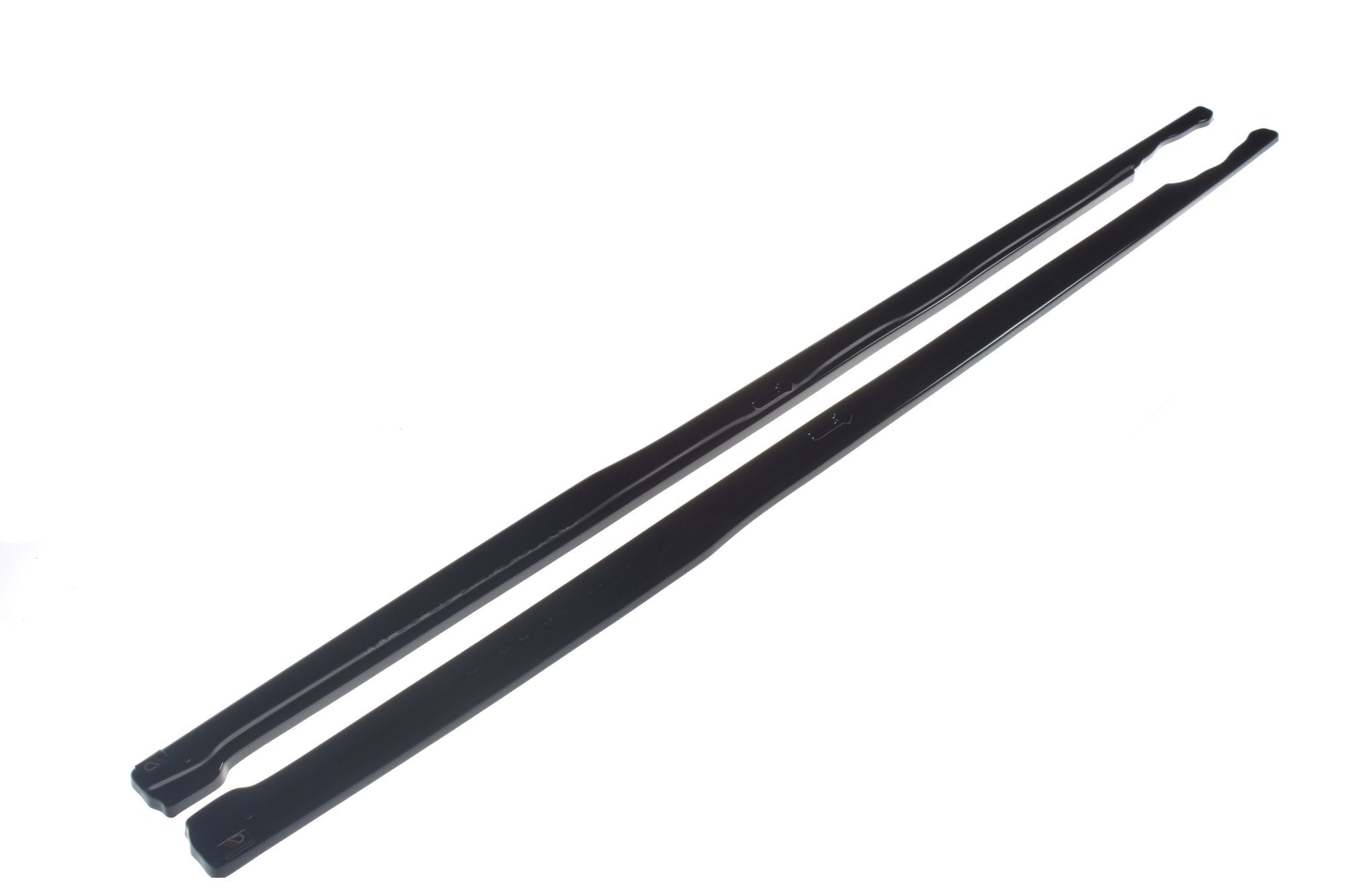 Maxton Design Street+ Seitenschweller Leisten passend für VW Passat R-Line B8 schwarz Hochglanz