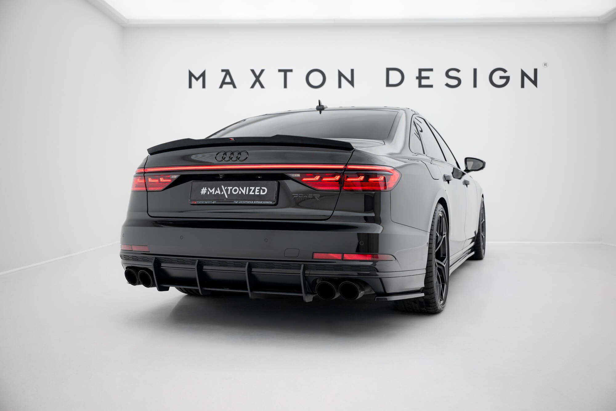 Maxton Design Street Pro Heckschürze passend für Audi S8 D5