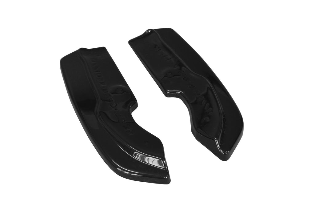 Maxton Design Heck Ansatz Flaps Diffusor passend für Renault Clio RS Mk4 schwarz Hochglanz
