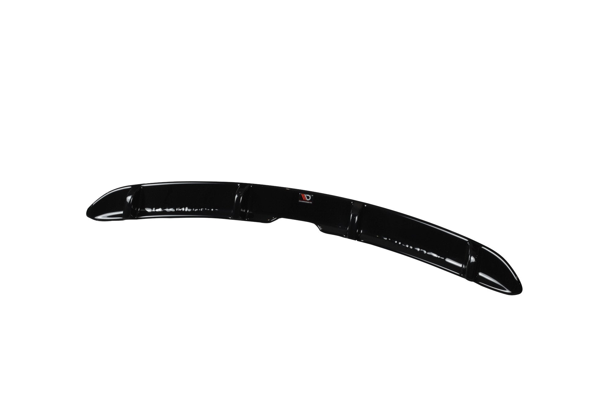 Maxton Design Diffusor Heck Ansatz passend für Mercedes CLA C117 AMG-LINE FACELIFT schwarz Hochglanz