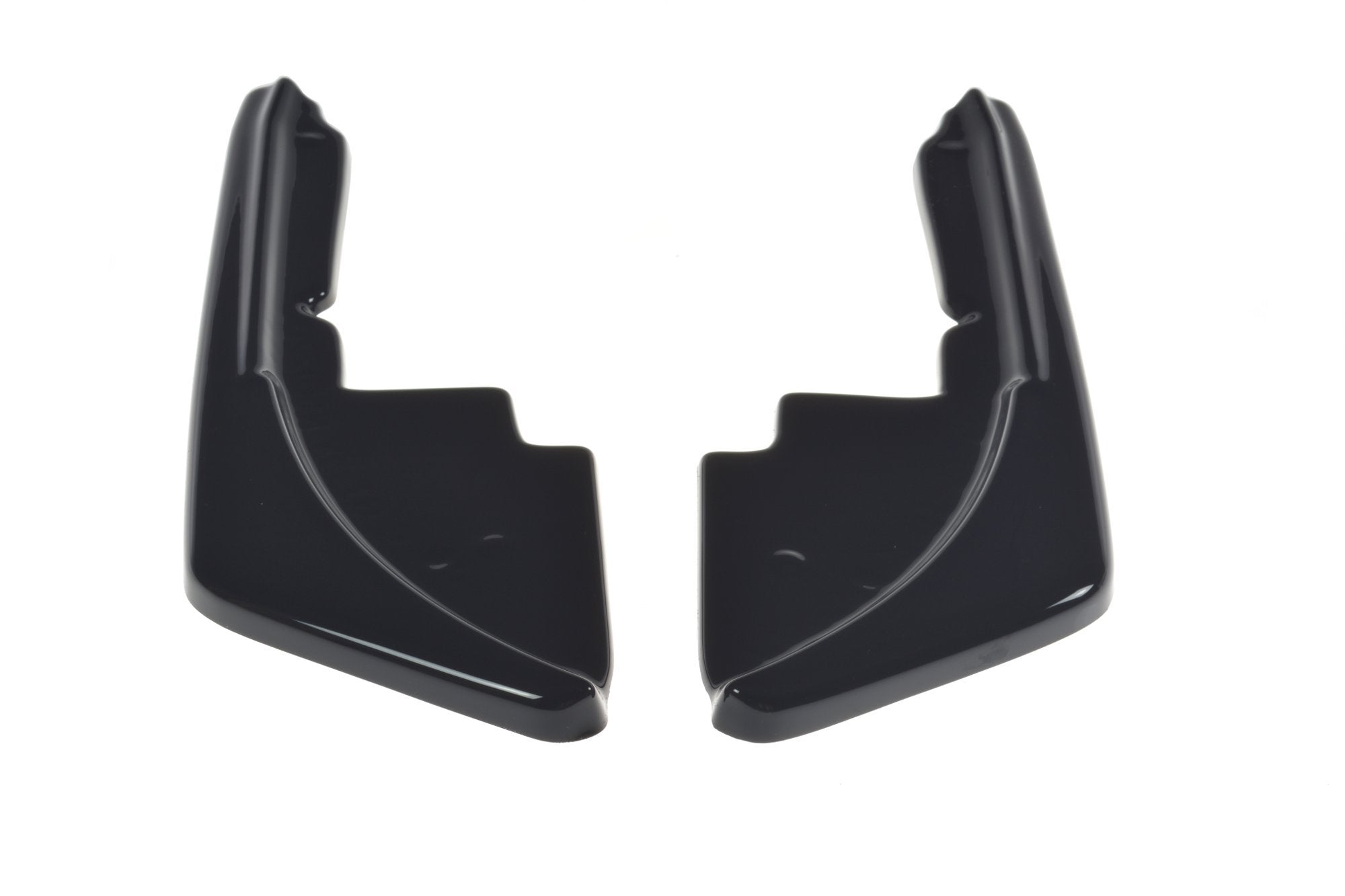 Maxton Design Heck Ansatz Flaps Diffusor passend für Peugeot 508 Benzin Mk2 schwarz Hochglanz