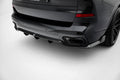 Maxton Design Prepreg Carbon Fiber Diffusor Heck Ansatz passend für BMW X7 M-Paket G07 Facelift (version mitout towbar)