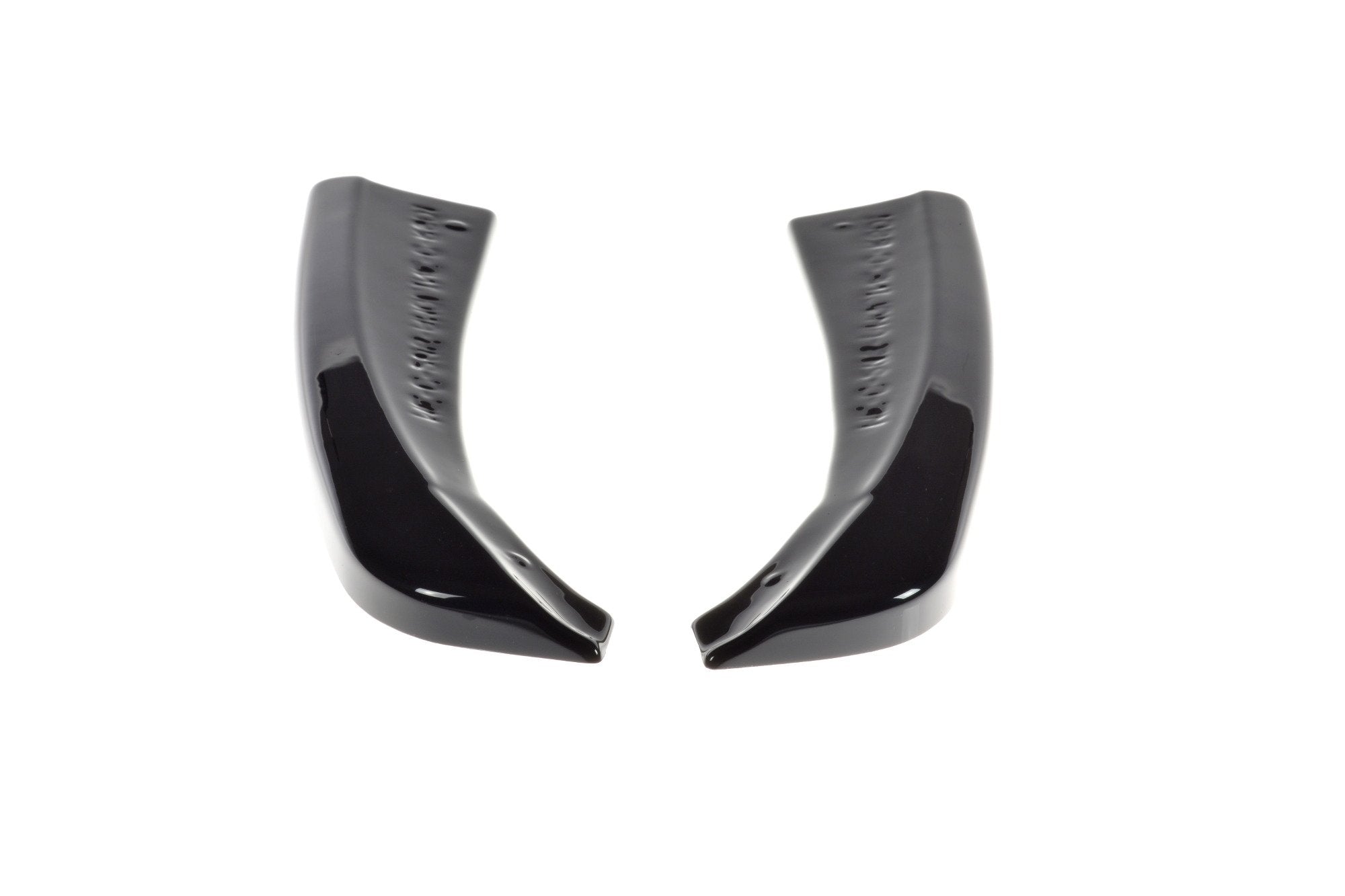 Maxton Design Heck Ansatz Flaps Diffusor für MERCEDES- BENZ C-KLASSE W205 COUPE AMG-LINE schwarz matt