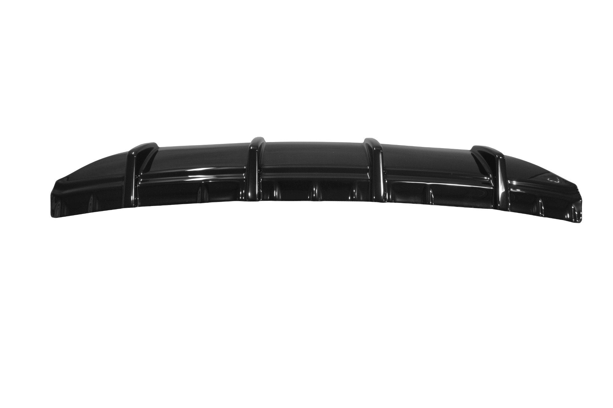 Maxton Design Diffusor Heck Ansatz passend für Mercedes SLK R172 schwarz Hochglanz