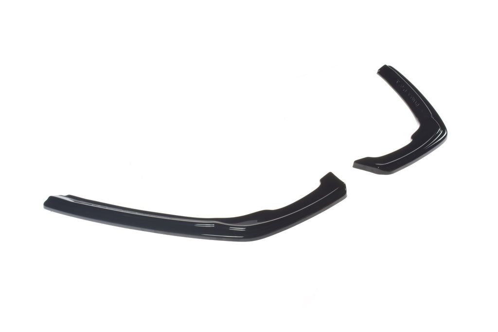 Maxton Design Heck Ansatz Flaps Diffusor passend für Skoda Superb Liftback / Combi Mk3 Facelift schwarz Hochglanz