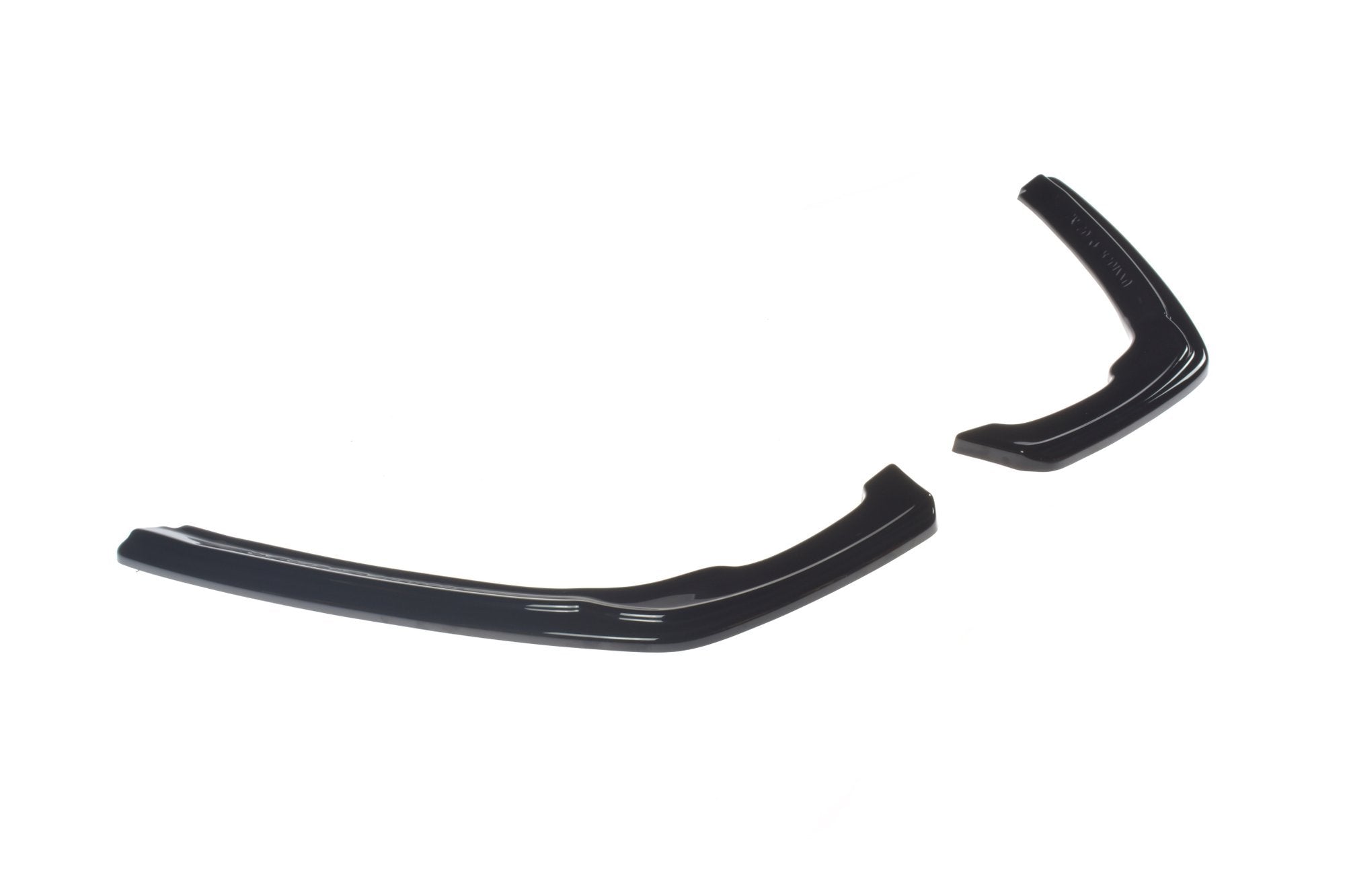 Maxton Design Heck Ansatz Flaps Diffusor passend für Skoda Superb Liftback / Combi Mk3 Facelift schwarz Hochglanz