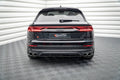Maxton Design Street+ Mittlerer Diffusor RACE passend für Audi SQ8 Mk1 schwarz Hochglanz