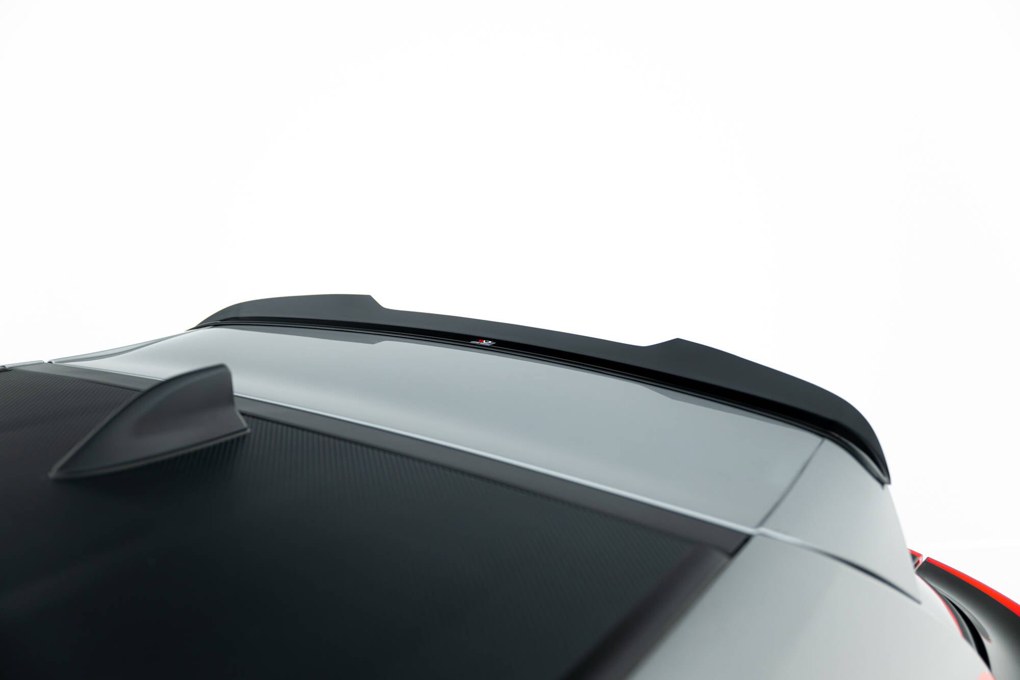 Maxton Design Spoiler CAP passend für Toyota GR Yaris Mk4 Facelift schwarz Hochglanz
