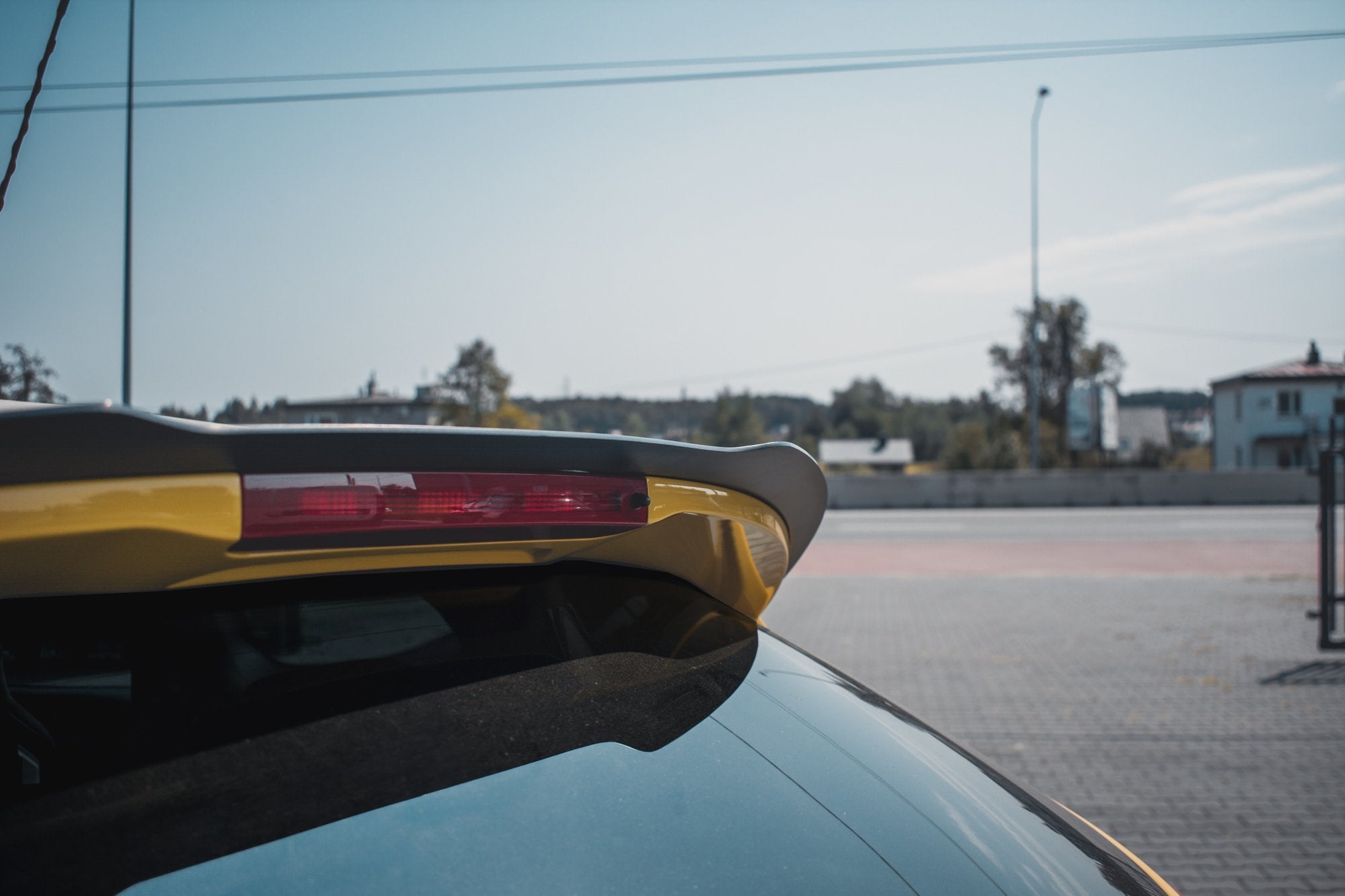 Maxton Design Spoiler CAP passend für Renault Megane 3 RS schwarz Hochglanz