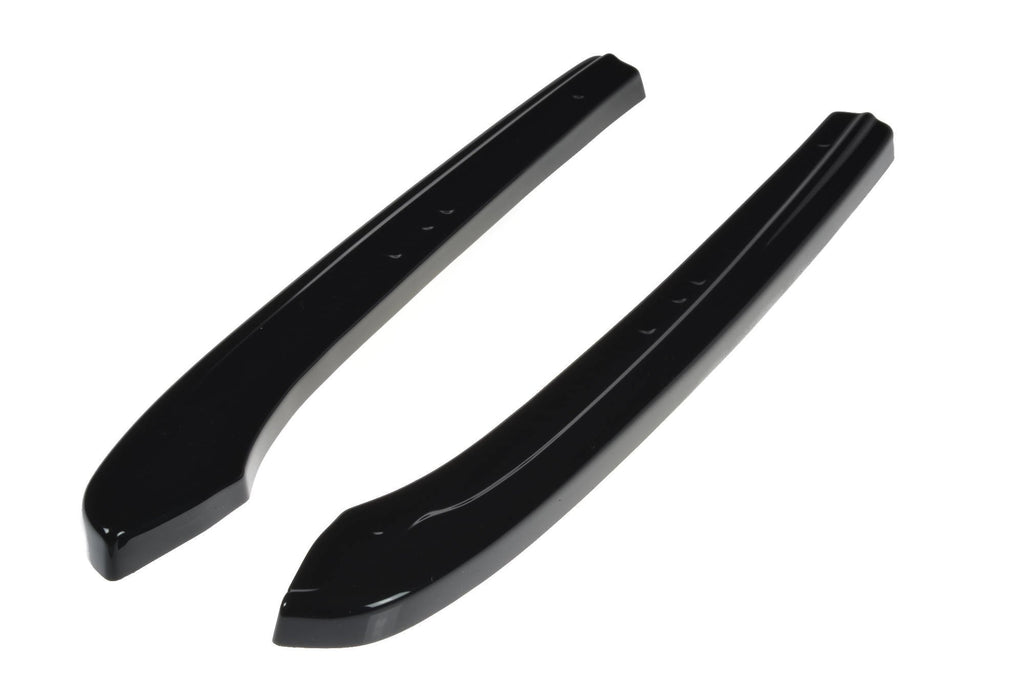 Maxton Design Heck Ansatz Flaps Diffusor V.1 passend für VW GOLF 7 R VARIANT FACELIFT schwarz Hochglanz