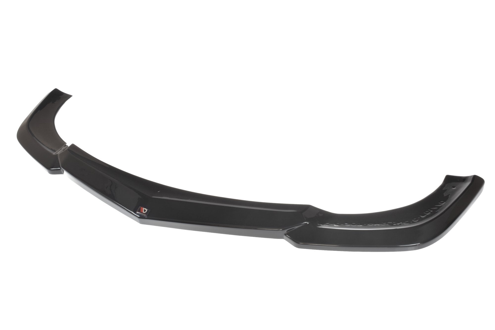 Maxton Design Street+ Spoilerlippe Front Ansatz passend für Mercedes-Benz E-Klasse W207 Coupe AMG-Line schwarz Hochglanz