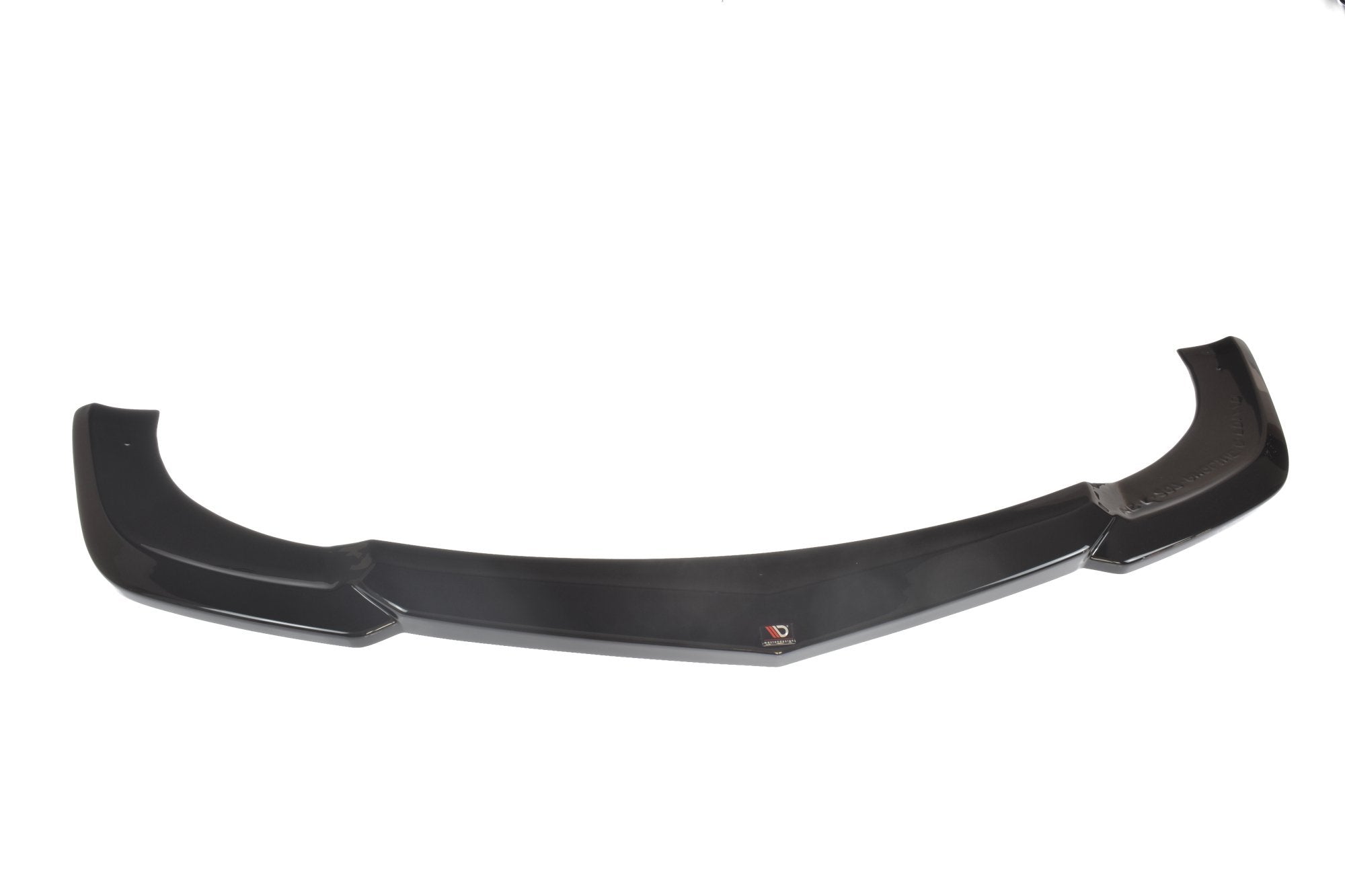 Maxton Design Street+ Spoilerlippe Front Ansatz passend für Mercedes-Benz E-Klasse W207 Coupe AMG-Line schwarz Hochglanz