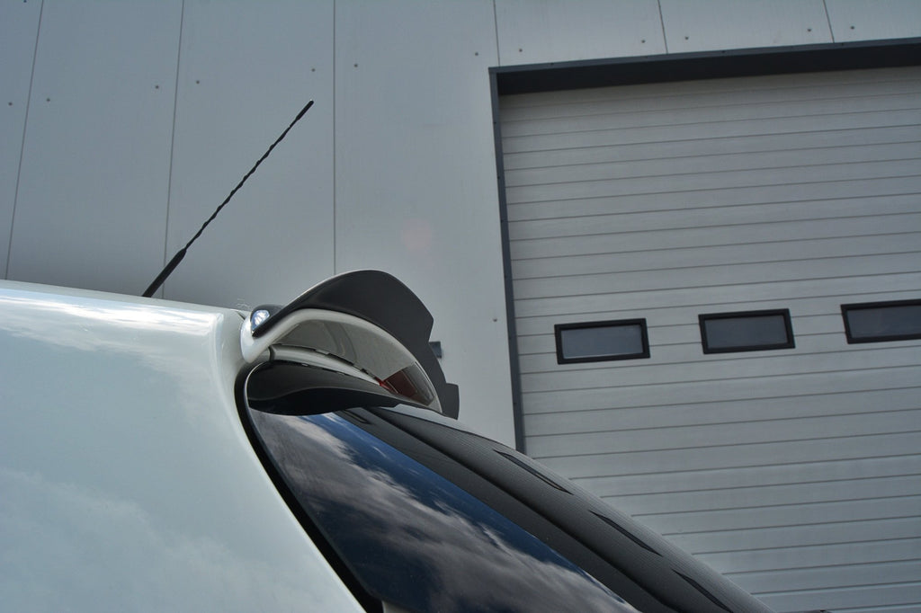Maxton Design Spoiler CAP passend für Fiat Bravo Mk2 Sport schwarz Hochglanz