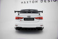 Maxton Design Carbon Spoiler With External Brackets Uprights Audi A3 / A3 S-Line / S3 / RS3 Limousine 8V / 8V Facelift für Audi A3