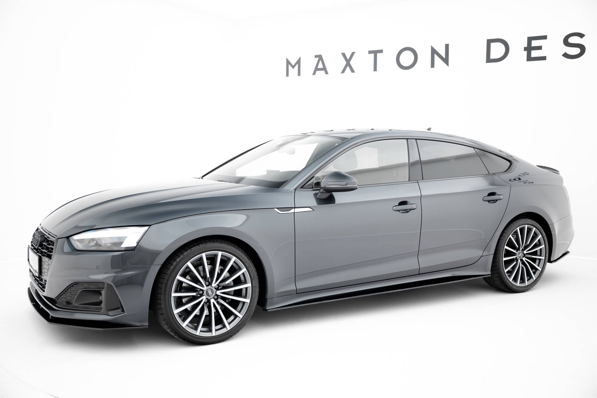 Maxton Design Street Pro Street+ Seitenschweller Leisten passend für Audi A5 Sportback F5 Facelift