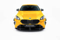 Maxton Design Street+ Spoilerlippe Front Ansatz V.3 passend für BMW 1er M-Paket F70 schwarz Hochglanz
