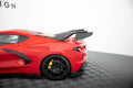 Maxton Design Carbon Spoiler + LED Chevrolet Corvette C8 für Chevrolet Corvette C8