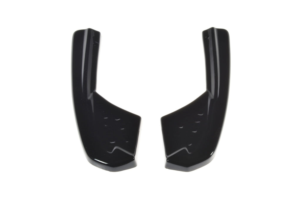 Maxton Design Heck Ansatz Flaps Diffusor passend für Audi RS3 Limousine 8V Facelift schwarz Hochglanz