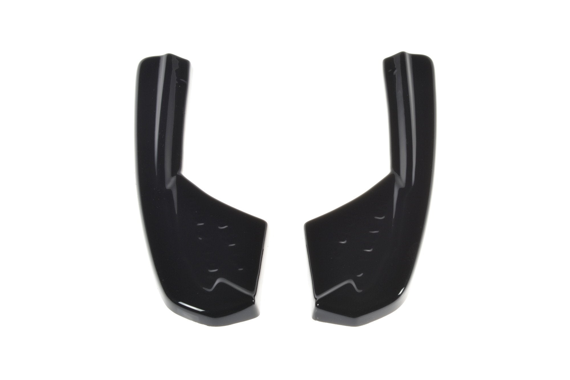 Maxton Design Heck Ansatz Flaps Diffusor passend für Audi RS3 Limousine 8V Facelift schwarz Hochglanz