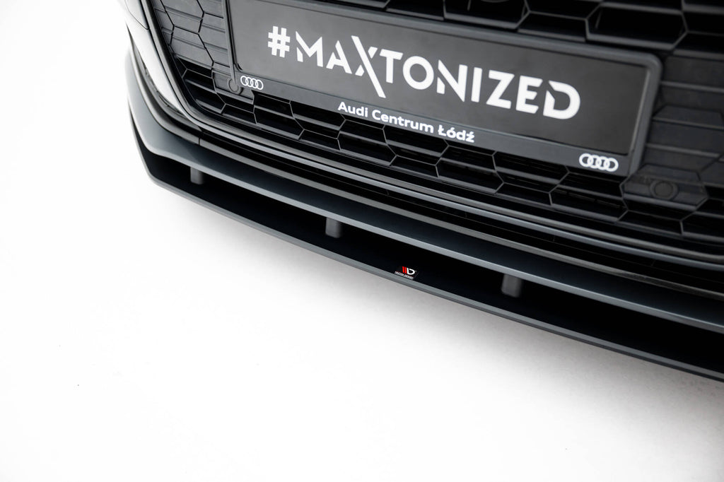 Maxton Design Street Pro Street+ Spoilerlippe Front Ansatz passend für Audi A5 F5 Facelift